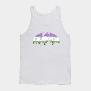 Genderqueer Pride Dragon Tank Top